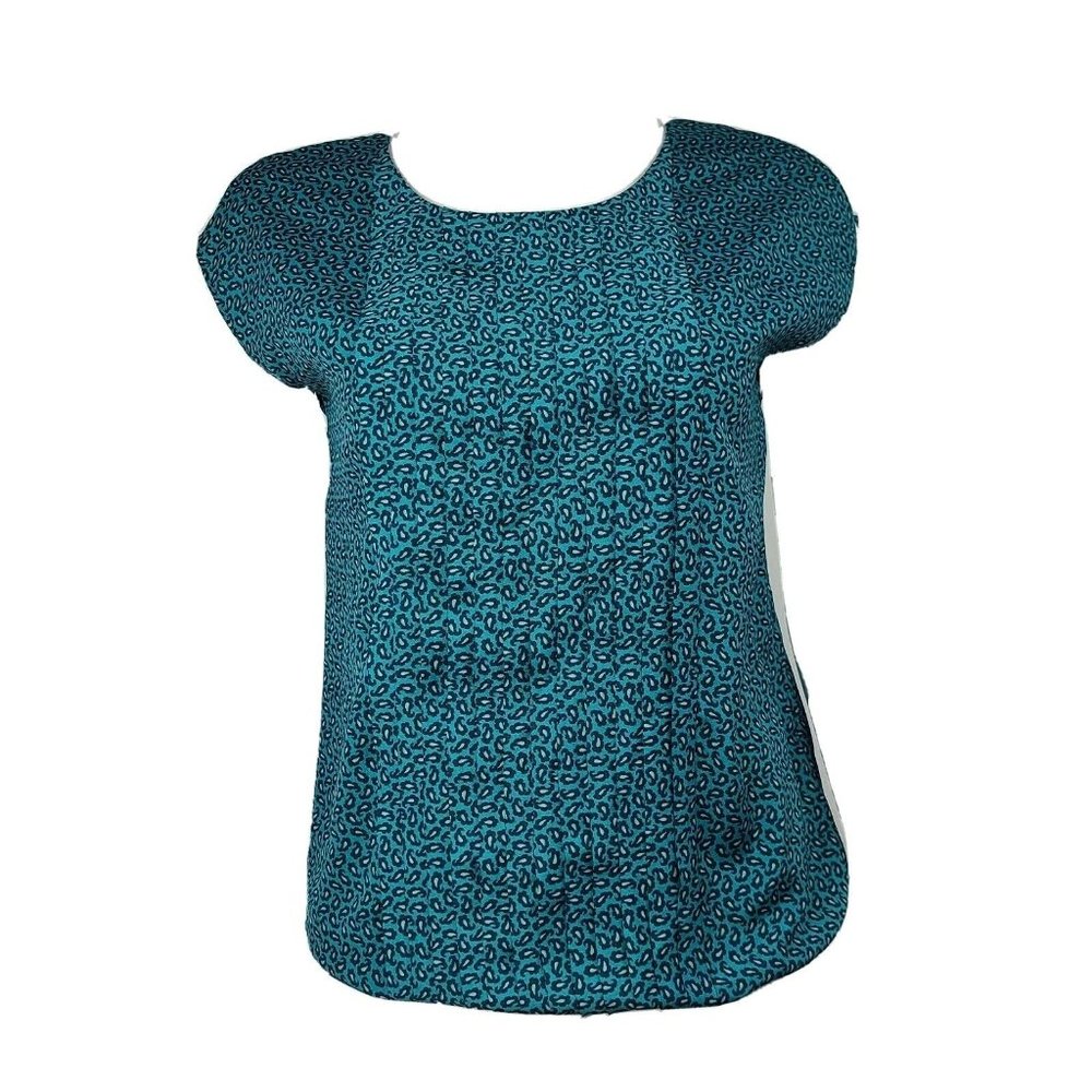 ANN TAYLOR‎ LOFT Blue Sleeveless Top Size XS